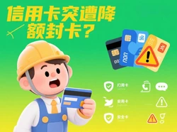 信用卡突遭降额封卡？支付官揭秘银行风控红线！