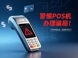 支付官提醒：警惕POS机办理骗局！首刷冻结199元套路大揭秘
