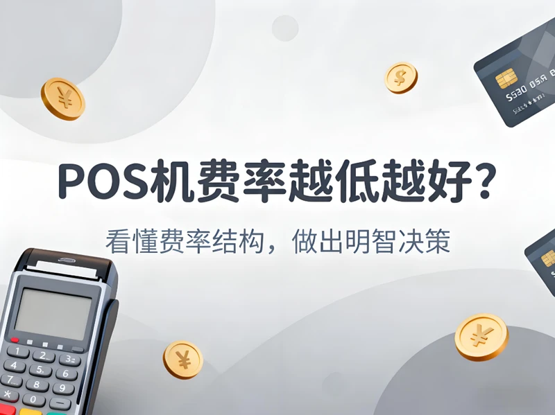 POS机费率越低越好？支付官揭秘低费率背后的三大陷阱