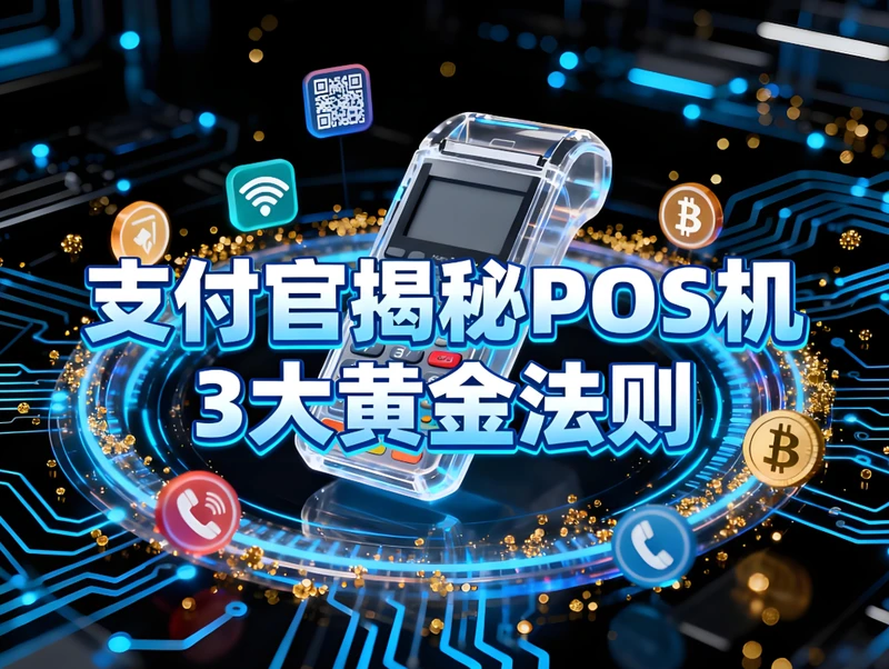 支付官揭秘高质商户POS机3大黄金法则