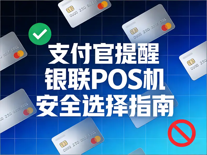 支付官提醒：警惕“0.38%费率”来电！银联POS机安全选择指南